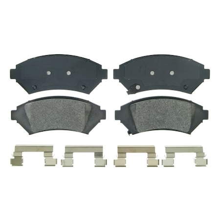 Wagner Brakes Semi-Met Disc Pad Set, Zx818 ZX818